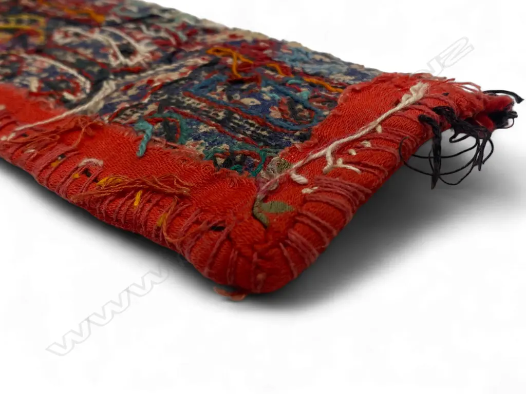 Two pocket flaps - cotton cross-stitched, Image 1++